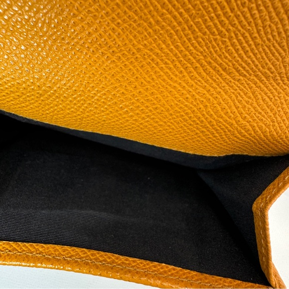 Salvatore Ferragamo Gancini Wallet in Mustard Yellow! - Picture 10 of 15